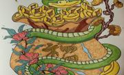 "滨职荣耀：五幅年画作品荣获市级大奖"