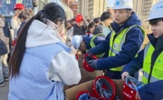 智慧建造学院|扎进滨职新校区工地现场，我们的认知实习够硬核吧！